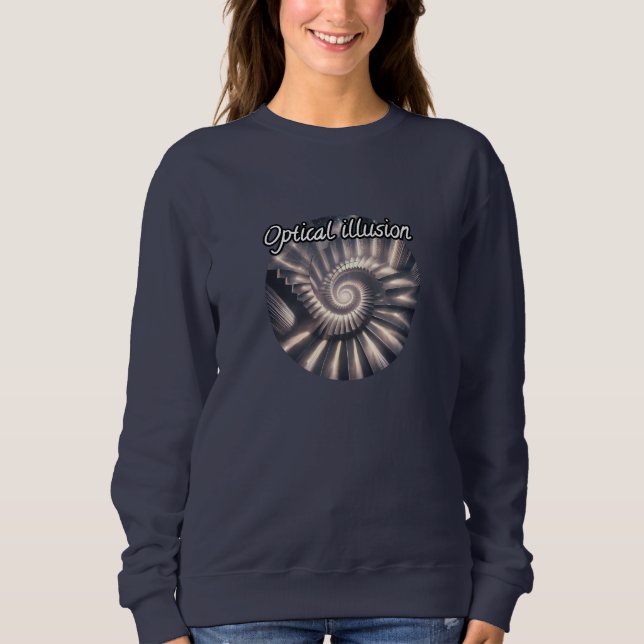 Kvinnors vanliga sötskjorta t shirt (Framsida)