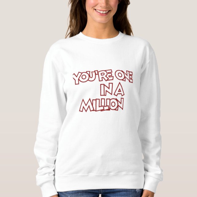 Kvinnors vanliga sötskjorta t shirt (Framsida)