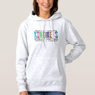 Kvinnors Vänlighet Mysig Hoodie Design T Shirt