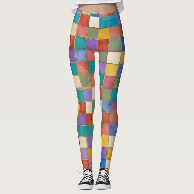 Kvinnors vardagstights leggings (Framsida)