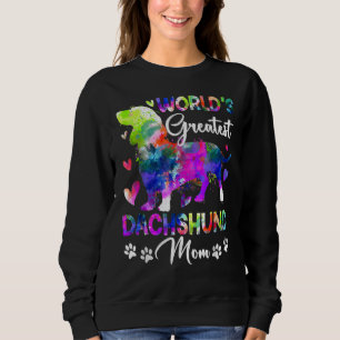 Kvinnors Världsmästare - doachshund - färgstark T Shirt
