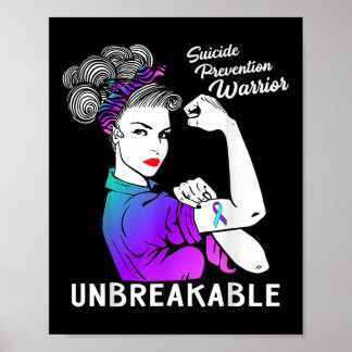 Kvinnors vecka för medvetenhet om självmordsföreby poster
