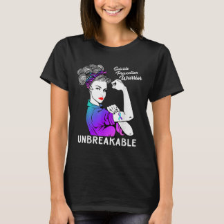Kvinnors vecka för medvetenhet om självmordsföreby t shirt
