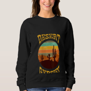 Kvinnors Vintage Arizona Sunset Desert Gypsy Livin T Shirt