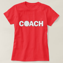 Kvinnors Volleyball Coach T-Shirt