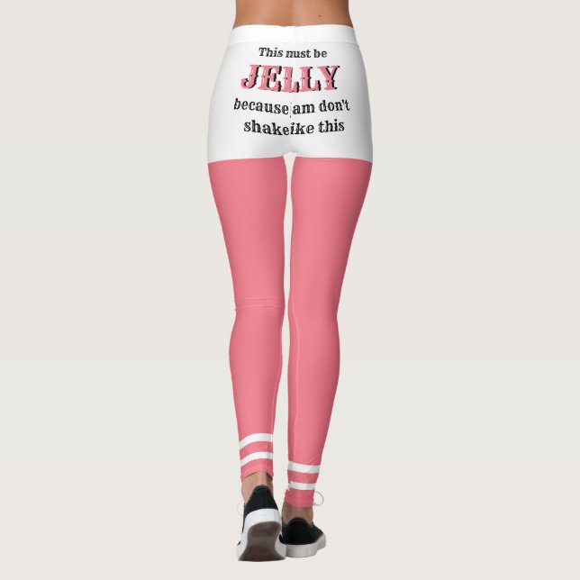 Kvinnors ynka arbetsvecka Mode JELLY SHAKE Legging (Baksida)