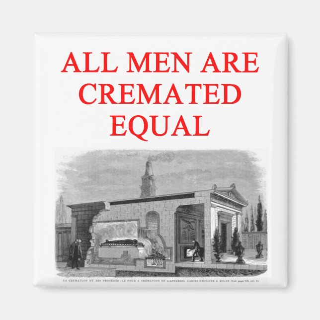 kvinnoskämt magnet (Framsidan)