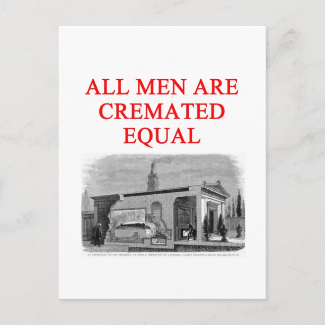 kvinnoskämt vykort (Framsida)