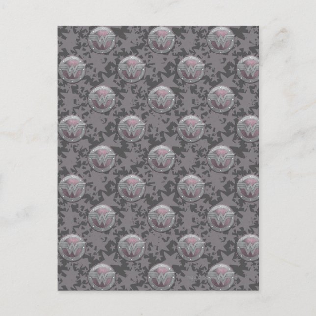  kvinnosköld Mönster Vykort (Framsida)