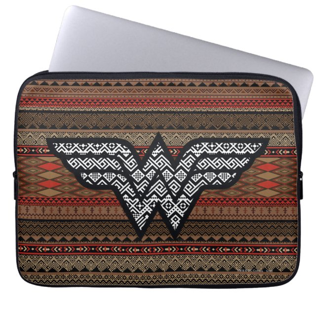  kvinnostammen Mönster Laptop Sleeve (Framsidan)
