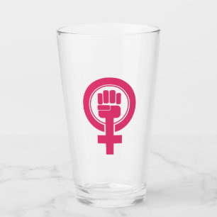 Kvinnosymbol Glaskopp