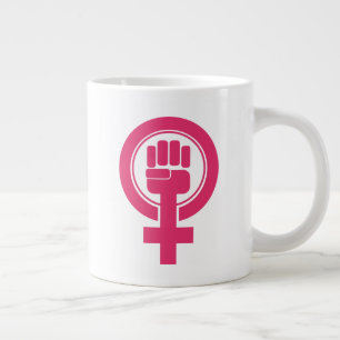 Kvinnosymbol Jumbo Mugg
