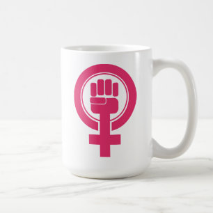 Kvinnosymbol Kaffemugg