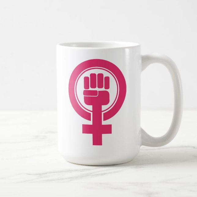 Kvinnosymbol Kaffemugg (Höger)