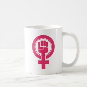 Kvinnosymbol Kaffemugg