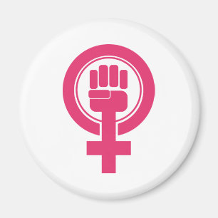 Kvinnosymbol Magnet