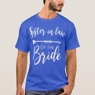 Kvinnosyster i juridik på Bride Bachelorette Par T Shirt