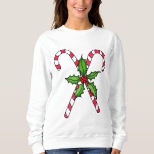 Kvinnotröja i Candy cane Tee