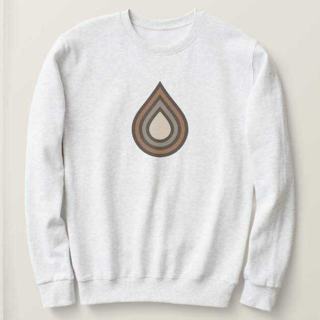Kvinnotröja med nedfallande lagerkonst t shirt (Design framsida)