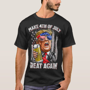 Kvinnotrummet Gör 4:e juli Underbart Manar Drin ig T Shirt