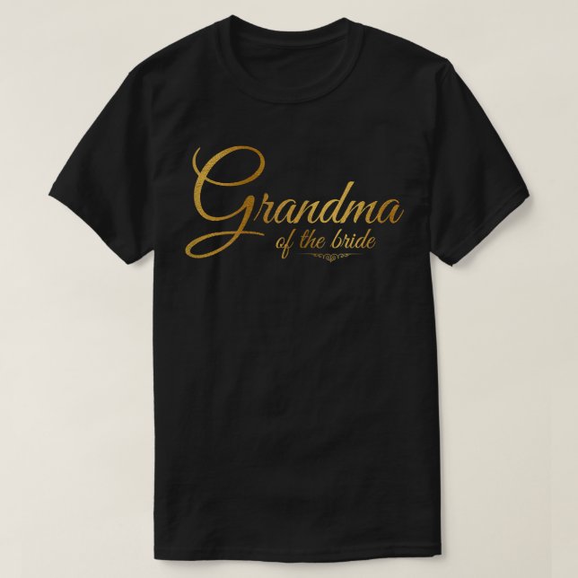 Kvinsfarmor i mormor  t shirt (Design framsida)
