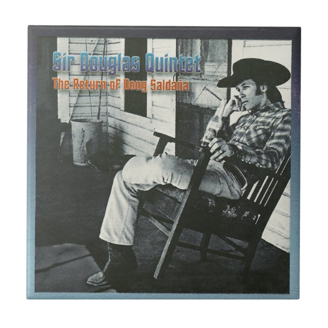 Kvintett för herr Douglas returen av Doug Saldana Kakelplatta (Framsidan)