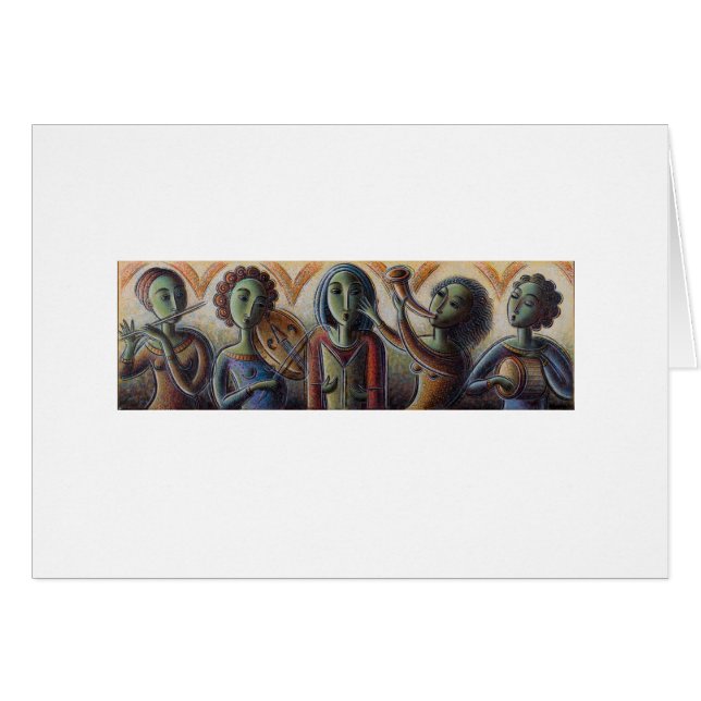 Kvintett Hälsningskort (Framsidan Horizontal)