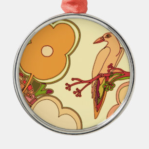 Kvismfåglar Julgransprydnad Metall