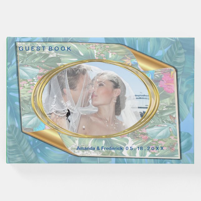 Kvismisk Fantasyvärld med en tropisk smak Gästböcker (Framsida)