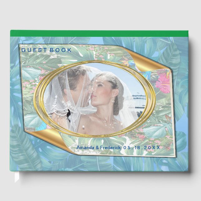 Kvismisk Fantasyvärld med en tropisk smak Gästböcker (Framsida)