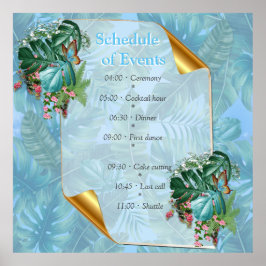 Kvismisk Fantasyvärld med en tropisk smak Poster