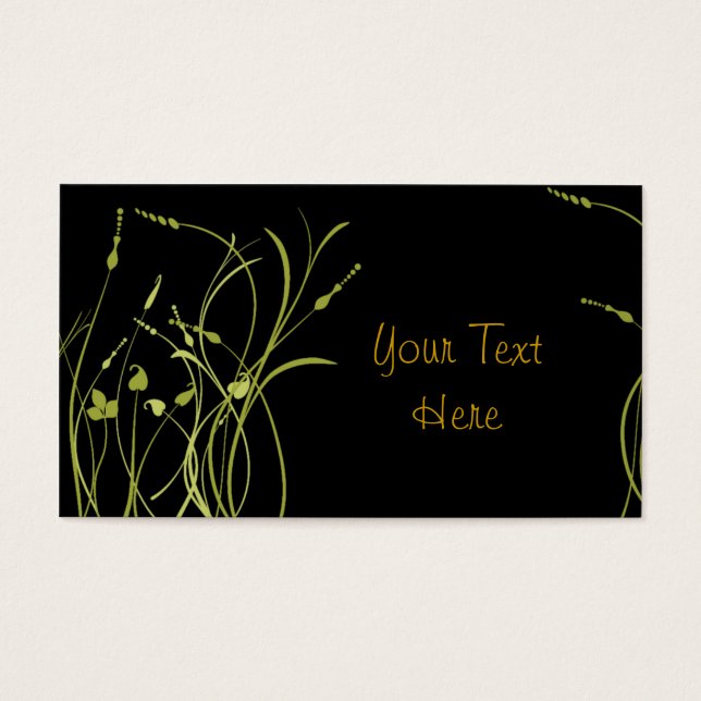 kvispgräs visitkort (Framsidan)