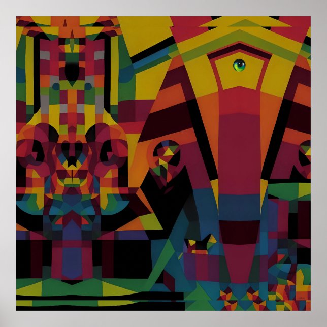 Kvittning av konton - Ken Gage Art Poster (Framsidan)