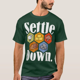 Kvittning om könsuppgörelse Natt Longest Settlers T Shirt