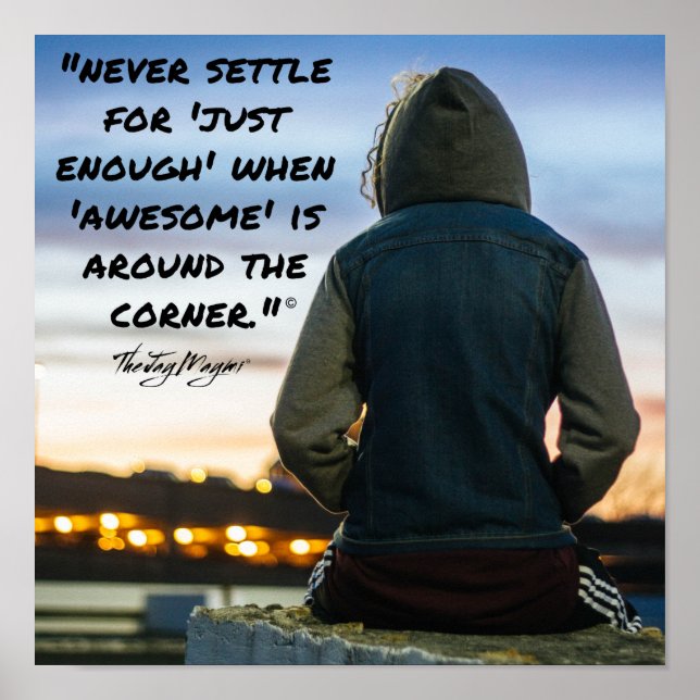 "Kvittning" Poster (Framsidan)