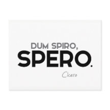 KVOTER: Cicero: Dum spiro, spero