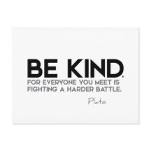 KVOTER: Platon: Var snäll