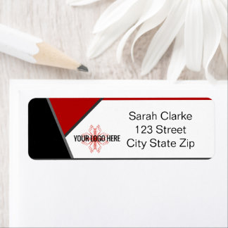 KW Färg Return-etikett Returadress Etikett