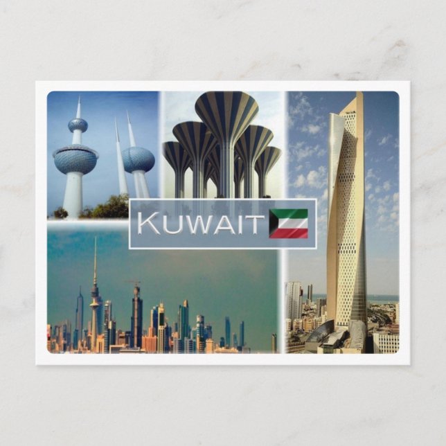 KW Kuwait - Vykort (Framsida)