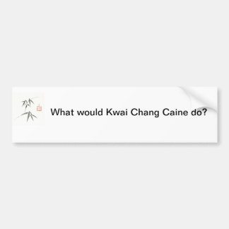 Kwai Chang bildekal