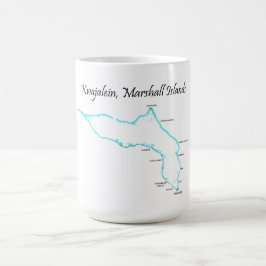 Kwajalein Atoll, Marshallöarna Kaffemugg