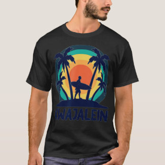 Kwajalein Marshall Islands Kwaj Surfing Emon Beach T Shirt