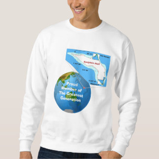 kwajalein stolt medlem av den mest underbara sweatshirt
