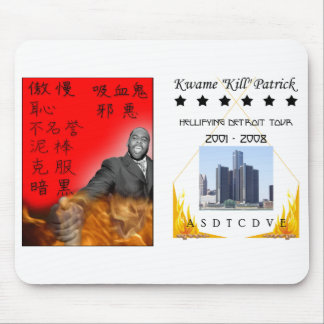 Kwame Detroit turnerar Mousepad Musmatta