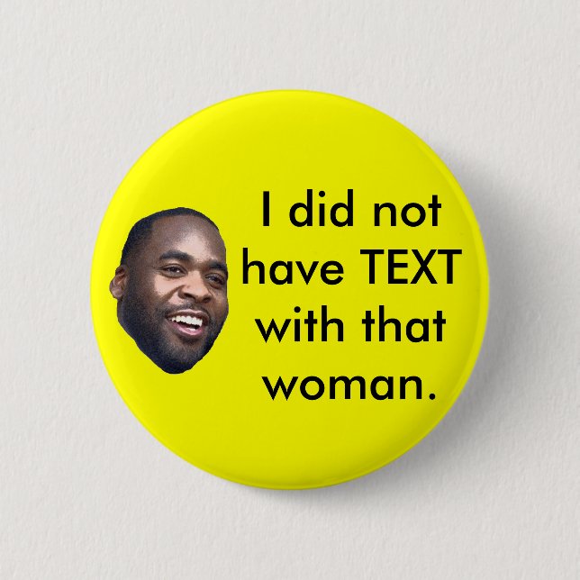 Kwame hade jag inte TEXTwith som woman.en Knapp (Framsida)