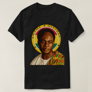 Kwame Nkrumah Panafrikansk T-Shirt – Ghana skjorta