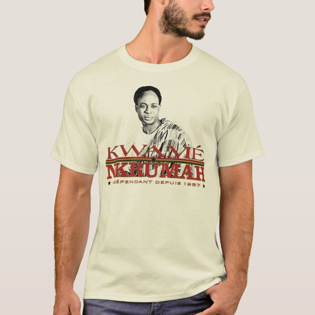 Kwame Nkrumah T-shirt (Framsida)