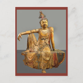 Kwan Yin eller Guanyin Chinese Goddess of Mercy Vykort