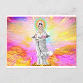 Kwan Yin The Goddess of Compassion Vykort