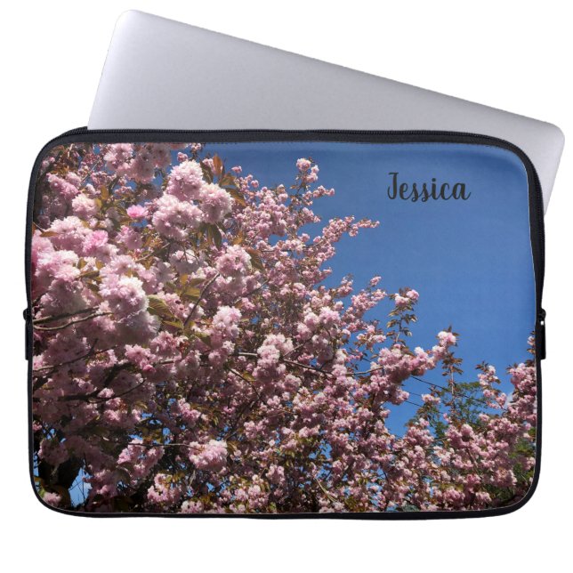Kwansan Cherry Laptop sleeve. Anpassa! Fodral (Framsidan)